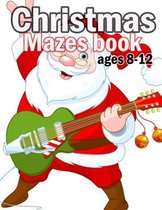 Christmas Mazes book Ages 8-12
