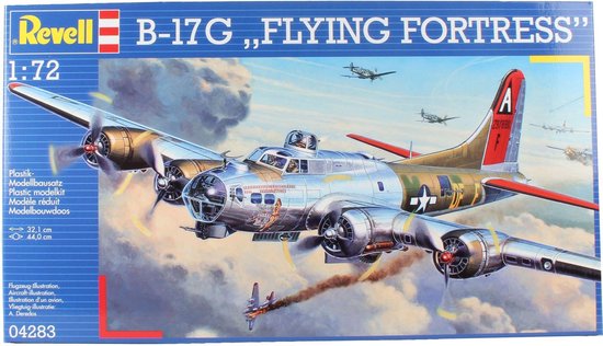 Boom Walging opslaan Revell Vliegtuig B-17G Flying Fortress - 04283 - Modelbouw | bol.com