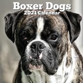 2021 Boxer Dog Wall Calendar