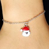 Fijne kerst armband met kerstman