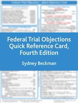NITA- Federal Trial Objections Reference Card