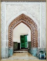 WOONENZO - Schilderij -  Marrakech arch - glasschilderij