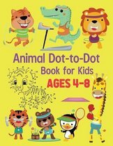 Animal Dot-To-Dot Books For Kids Ages 4-8