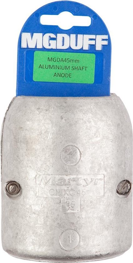 MGDUFF aluminium schroefas Anode MGDA45MM