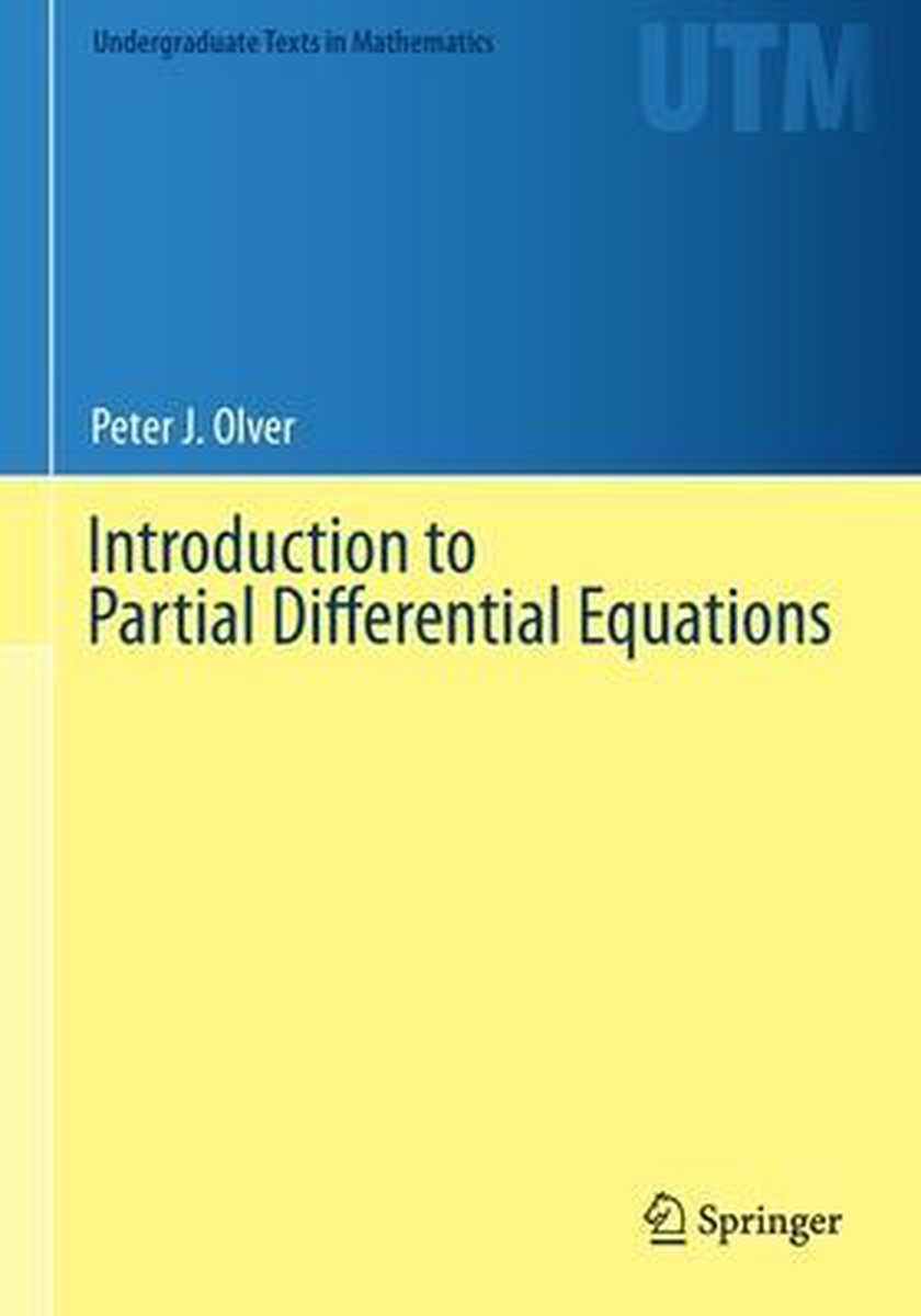 Omslag van Introduction to Partial Differential Equations