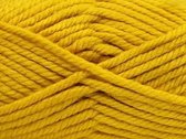 Chunky knit yarn geel kleur - garen wol breien pendikte  10 - 12 mm. – dik wolgaren 2 bollen a 200gram 25% superwashwol gemengd met 75% acryl breiwol kopen