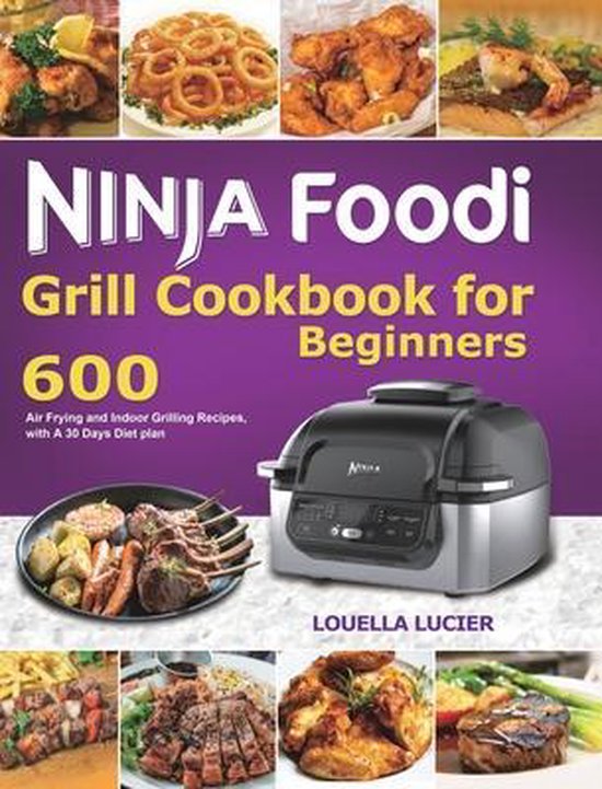 Ninja Foodi Grill Cookbook for Beginners - cover