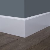Kraalplint 120x18 -8 stuks- Mooieplinten.nl- Voordelig- Snelle levering - Wit gegrond of afgelakt op kleur