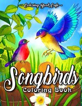 Songbirds - Coloring Book Cafe - Kleurboek voor volwassenen