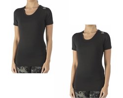 Reebok Reebok 2 pack womens performance L zwart