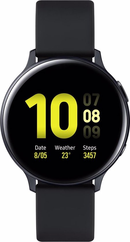 Samsung Galaxy Watch Active2 - Aluminium- Smartwatch - 44 mm - Zwart