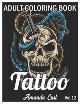 Tattoo Adult Coloring Book