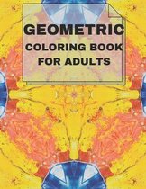 Geometric Coloring Book For Adults