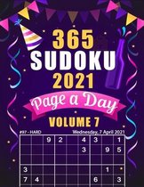 365 Sudoku 2021 Page a Day Volume 7