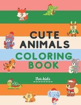 Cute animals coloring book for kids