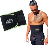 Fit Met Bruno - Waist Trainer - Groen - Thermische Zweetband en Afslankband - One Size