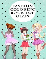 Fashion Coloring Book For Girls