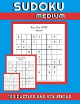 SUDUKO Medium 100 Puzzles and Solutions