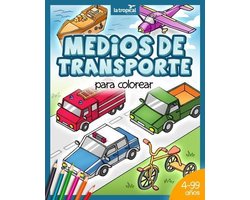 Medios de transporte para colorear