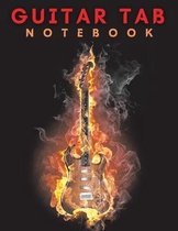 Guitar Tab Notebook: Blank Guitar Tab Notebook