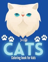 Cats Coloring Book For Kids