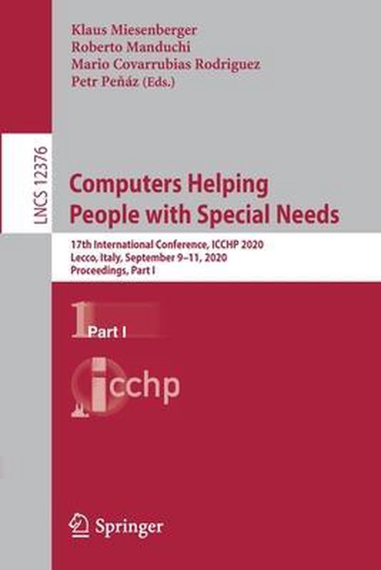 Computers Helping People with Special Needs 9783030587956 Boeken