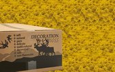 MosBiz Rendiermos geel 3 kilo voor decoraties, schilderijen en mos wanden