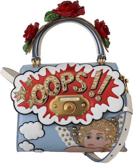 robot Knipperen speelgoed Dolce & Gabbana Multicolor Oops Roses Crystal Crossbody WELCOME Leather  Purse | bol.com