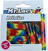 Mr Lacy schoenveters Printies Hawai-Tie Dye 130 cm lang 10 mm breed Extra sterk