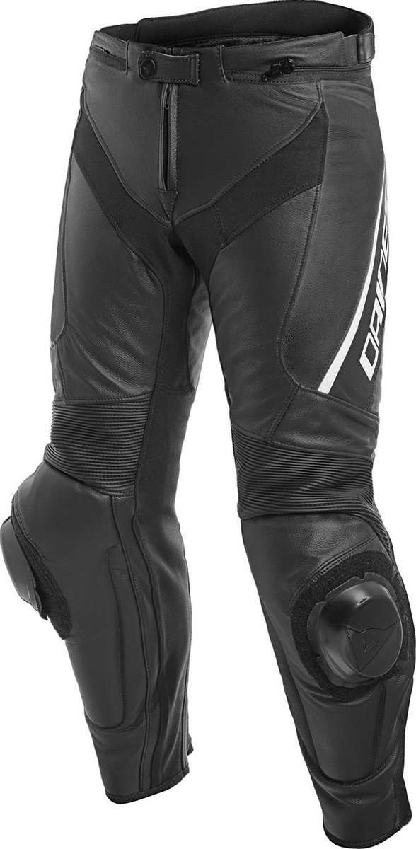 Dainese Delta 3 leren broek zwart/wit