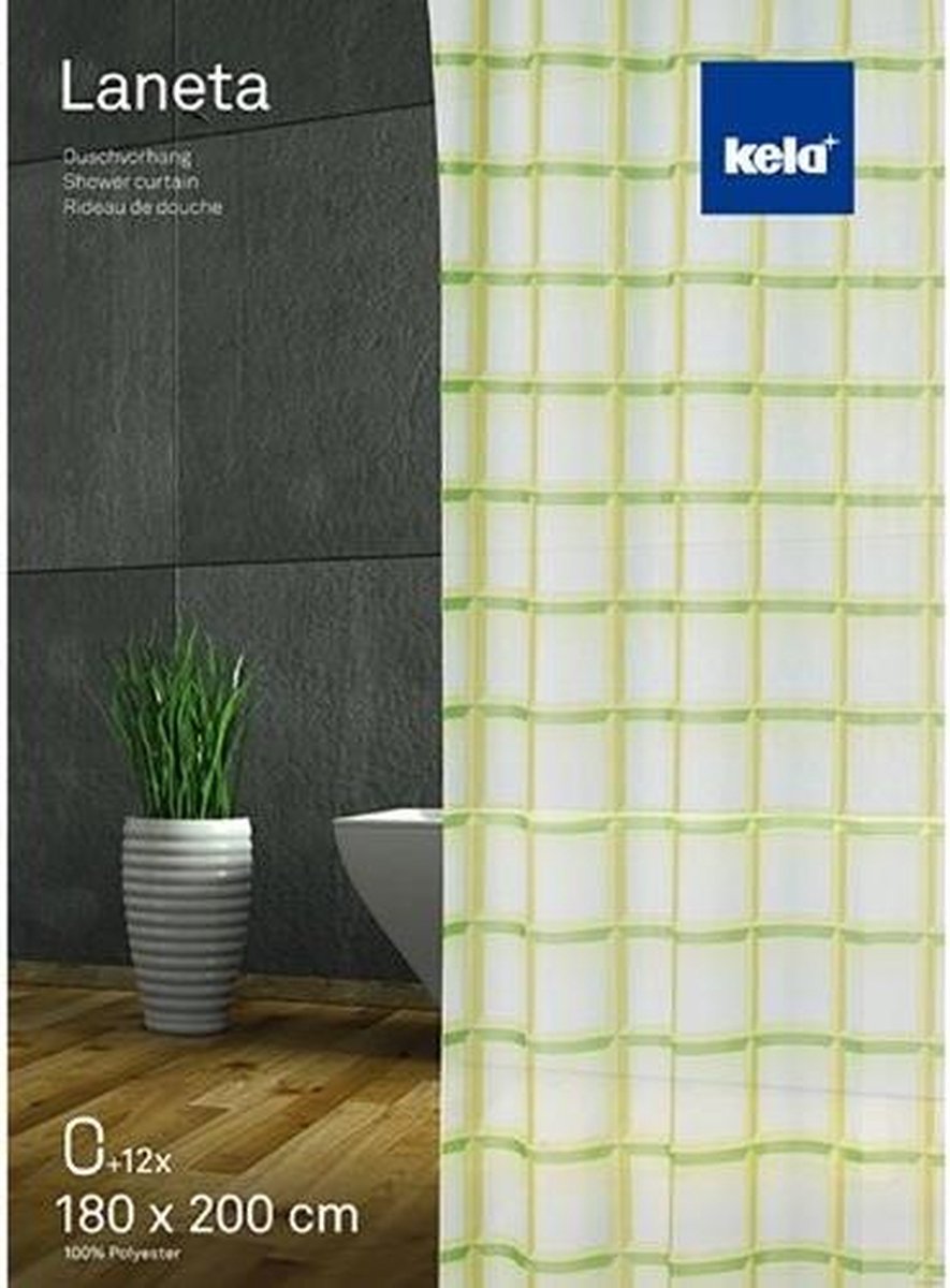 Douchegordijn Beige Kela