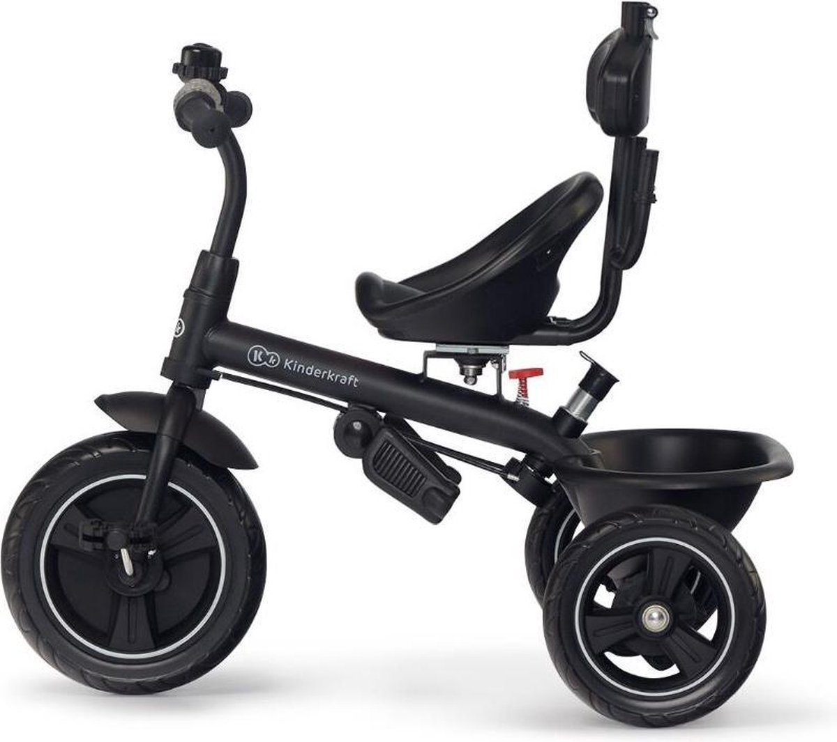 Tricycle 3 en 1 kinderkraft 4trike - jaune - pliable - pour enfant de 1 à 5 ans Tricycle 3 en 1 kinderkraft 4trike - jaune - pliable - pour enfant de 1 à 5 ans