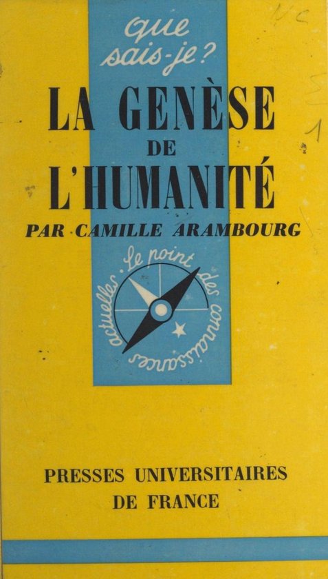 La genèse de l'humanité - cover