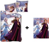 Disney Frozen 2 dekbedovertrek + fleecedeken PROMOpack