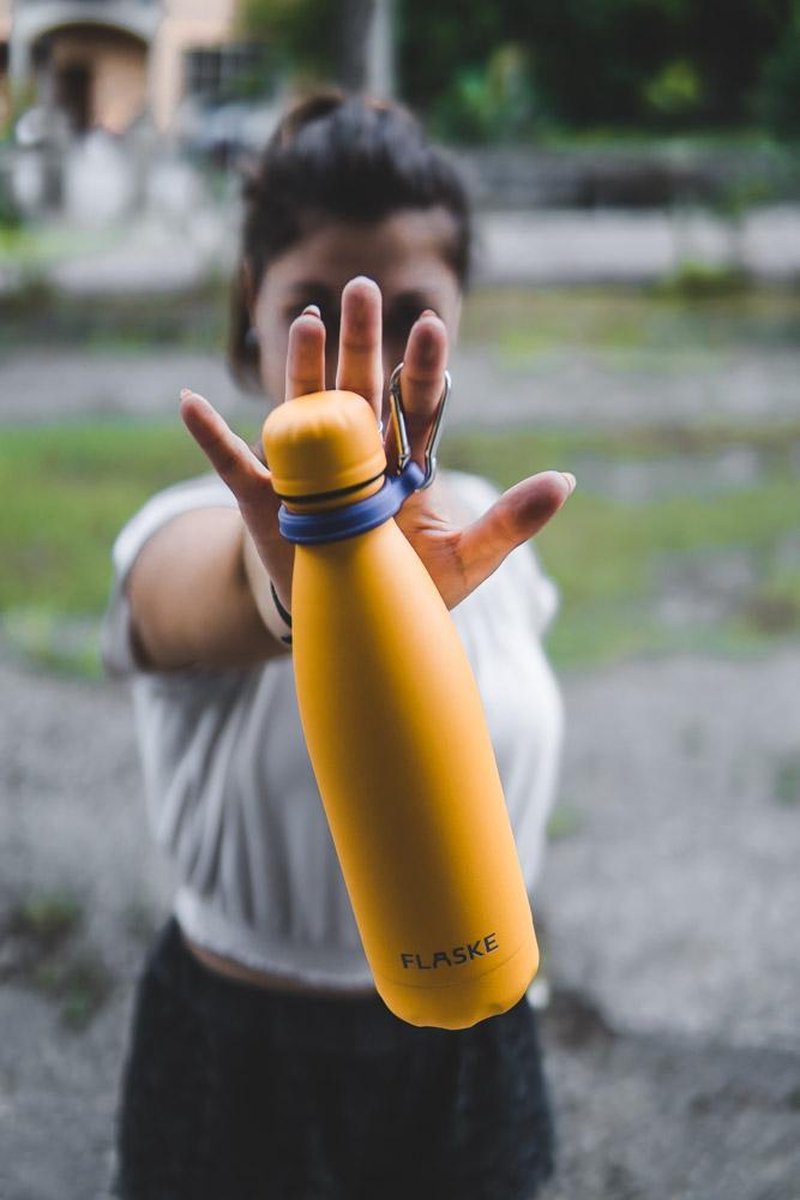 Matte Blue Bottle  Reusable & Insulated Slokky Water Bottle