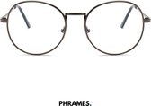 PHRAMES® - Helios Dark Bronze – Beeldschermbril – Computerbril - Blauw Licht Filter Bril - Blauw Licht Bril – Gamebril – Unisex - UV400 - Voorkomt Hoofdpijn en Vermoeidheid