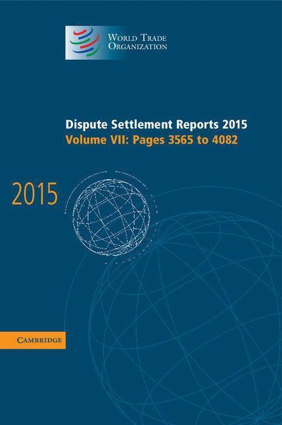 World Trade Organization Dispute Settlement Reports - Disput ... - cover