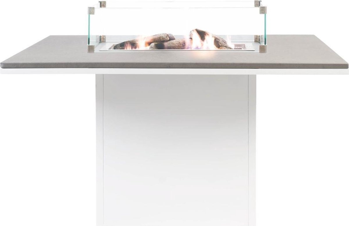 Cosi Cosiloft 120 - Fire Table - White with Grey