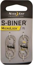 Nite Ize - SBiner - Microlock -  Stainless Carabiner