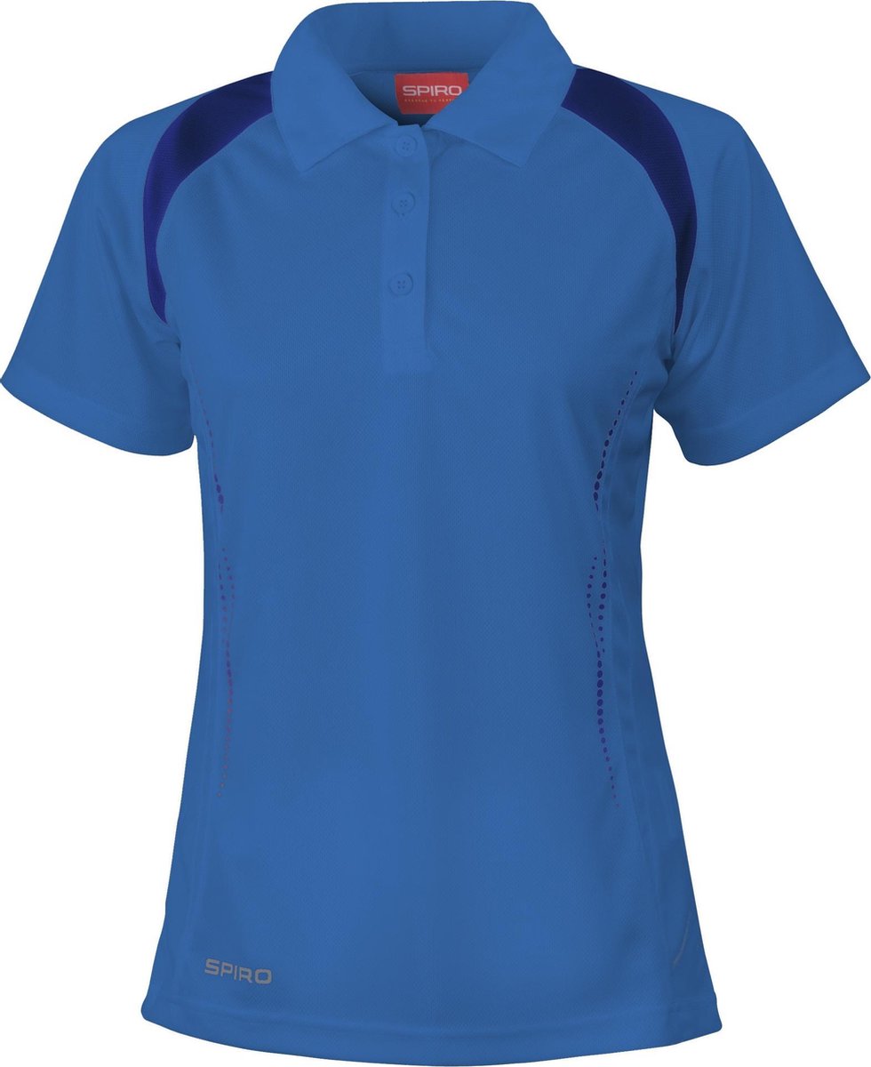 Spiro Dames/dames Sport Team Spirit Performance Polo Shirt (Royal/Navy)