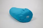 Om Namaste Bolster XL Turquoise Blauwe Yogabolster - ongeveer 5,5kg