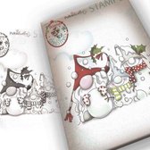 Polka Doodles - Clearstamp - PD 7945 Snow Gnomes