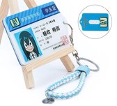 My Hero Academia Anime -  Tsuyu Asui ID Pas School Kaart Sleutelhanger