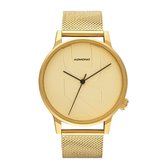 Komono Winston Mesh Tag Gold Horloge W2171 Goud Mesh