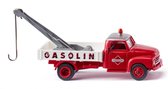 Wiking Miniatuurvrachtwagen Opel Blitz Die-cast Zink 1:87 Rood