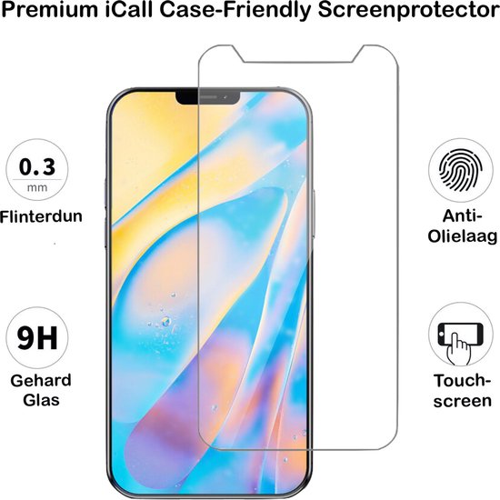 iphone 12 pro max case - Etui pour Apple iPhone 12 Pro Max - iPhone 12 Pro Max Case Book Case Cover Leather Wallet Black - 1x iphone 12 pro max screen protector glass screen protector