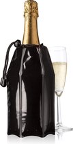 Vacu Vin Champagnekoeler Active 1 Liter 15,5 X 21,5 Cm Zwart