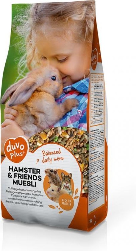 Duvo+ Hamster & friends muesli 0,80KG