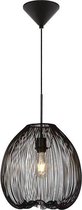 WOONENZO - Hanglamp Lua small - hanglampen - hanglamp zwart - hanglamp industrieel