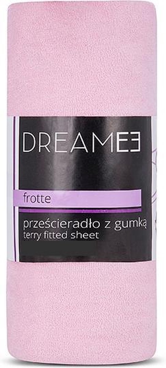 Carbotex Hoeslaken Terry 180 X 200 Cm Katoen/polyester Roze